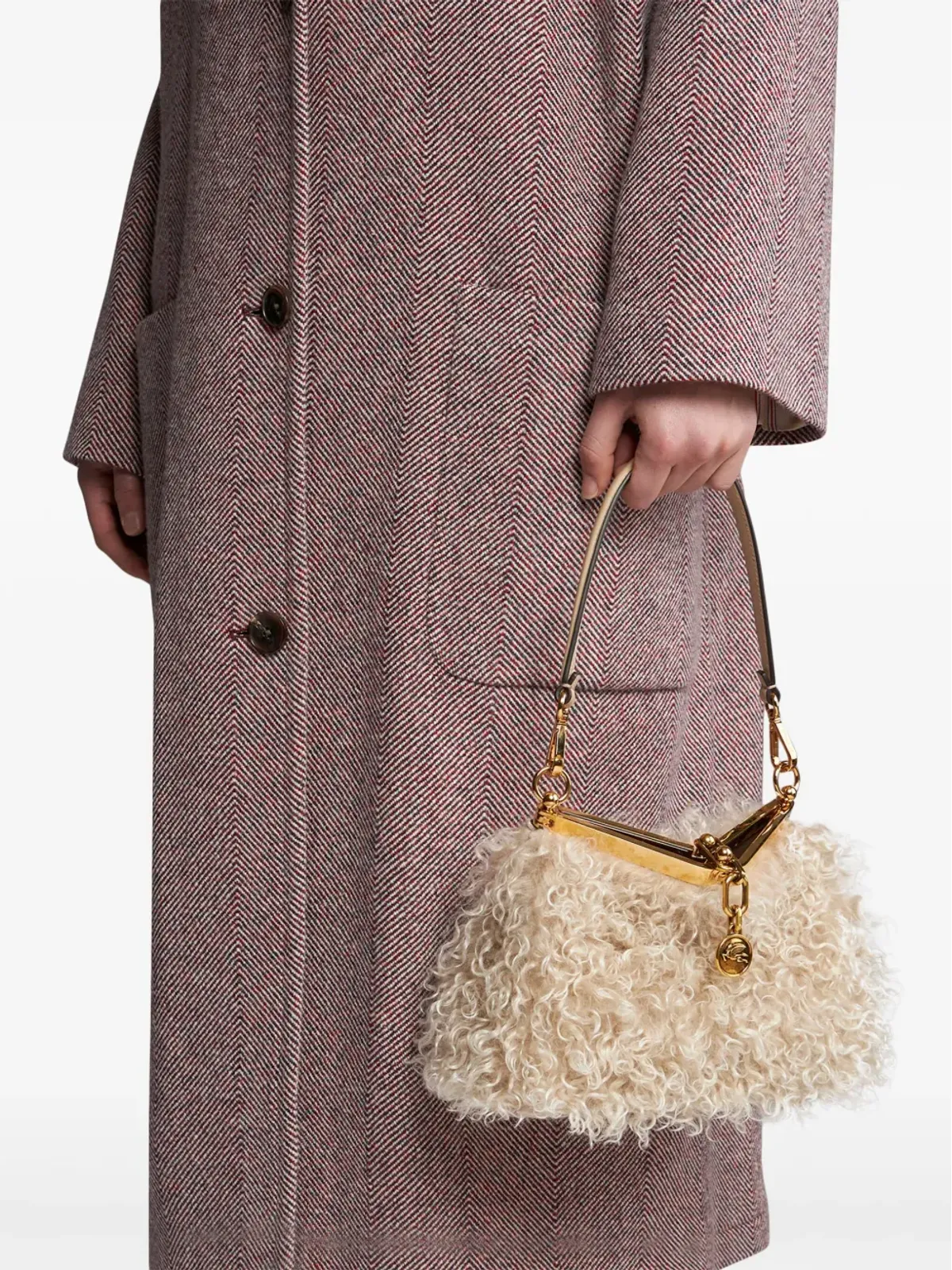 ETRO 小型 ヴェラ バッグ - ベージュ系 - 画像2
