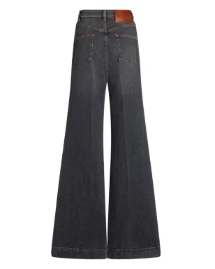 ETRO ワイドレッグフレアジーンズ - グレー - サムネイル5