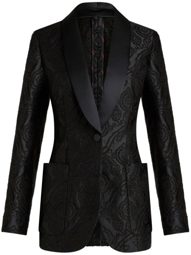 ETRO ETRO シルクジャカード ブレザーの商品画像