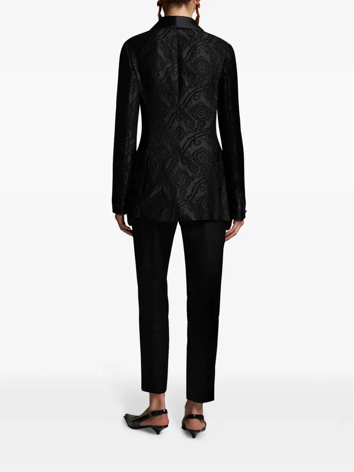 ETRO シルクジャカード ブレザー - 画像3
