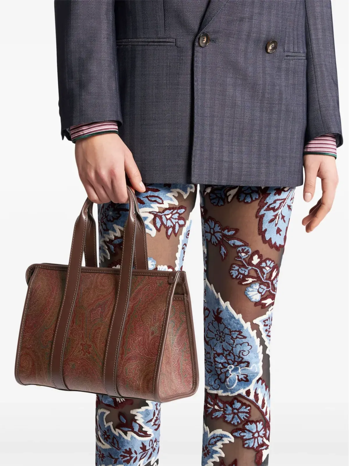 ETRO 小型 Bauletto Arnica クラッチバッグ - ブラウン - 画像2