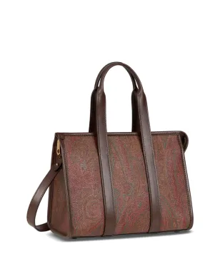 ETRO 小型 Bauletto Arnica クラッチバッグ - ブラウン - サムネイル4