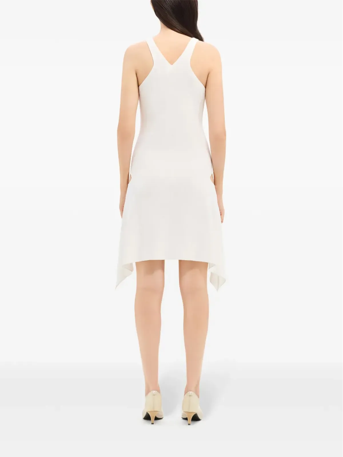 Courrèges カットアウト ジャージー ミニドレス - 画像4