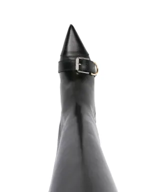Givenchy 75mm Voyou ブーツ - ブラック - サムネイル4