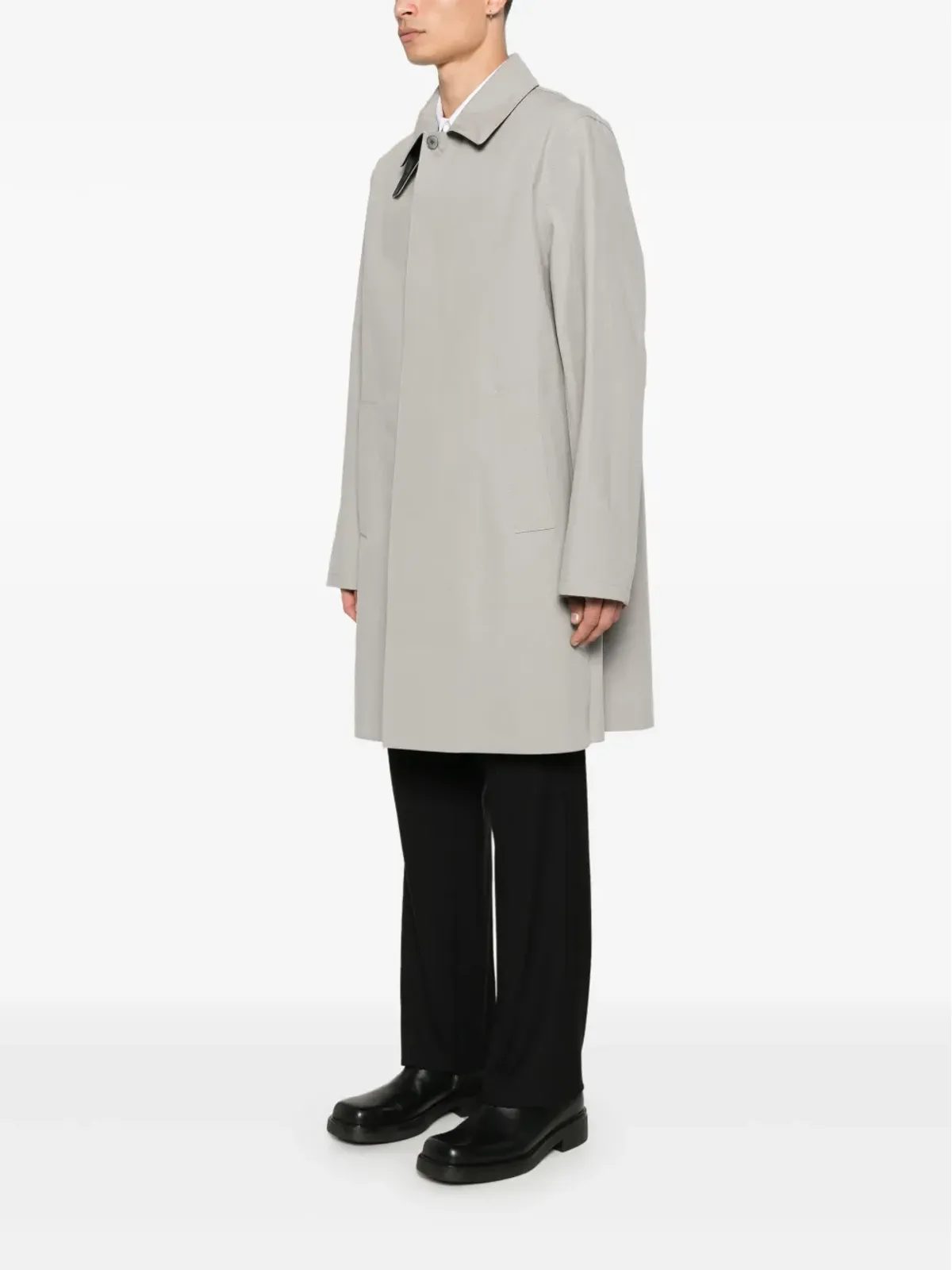 Givenchy コットン製トレンチコート グレー - 画像3