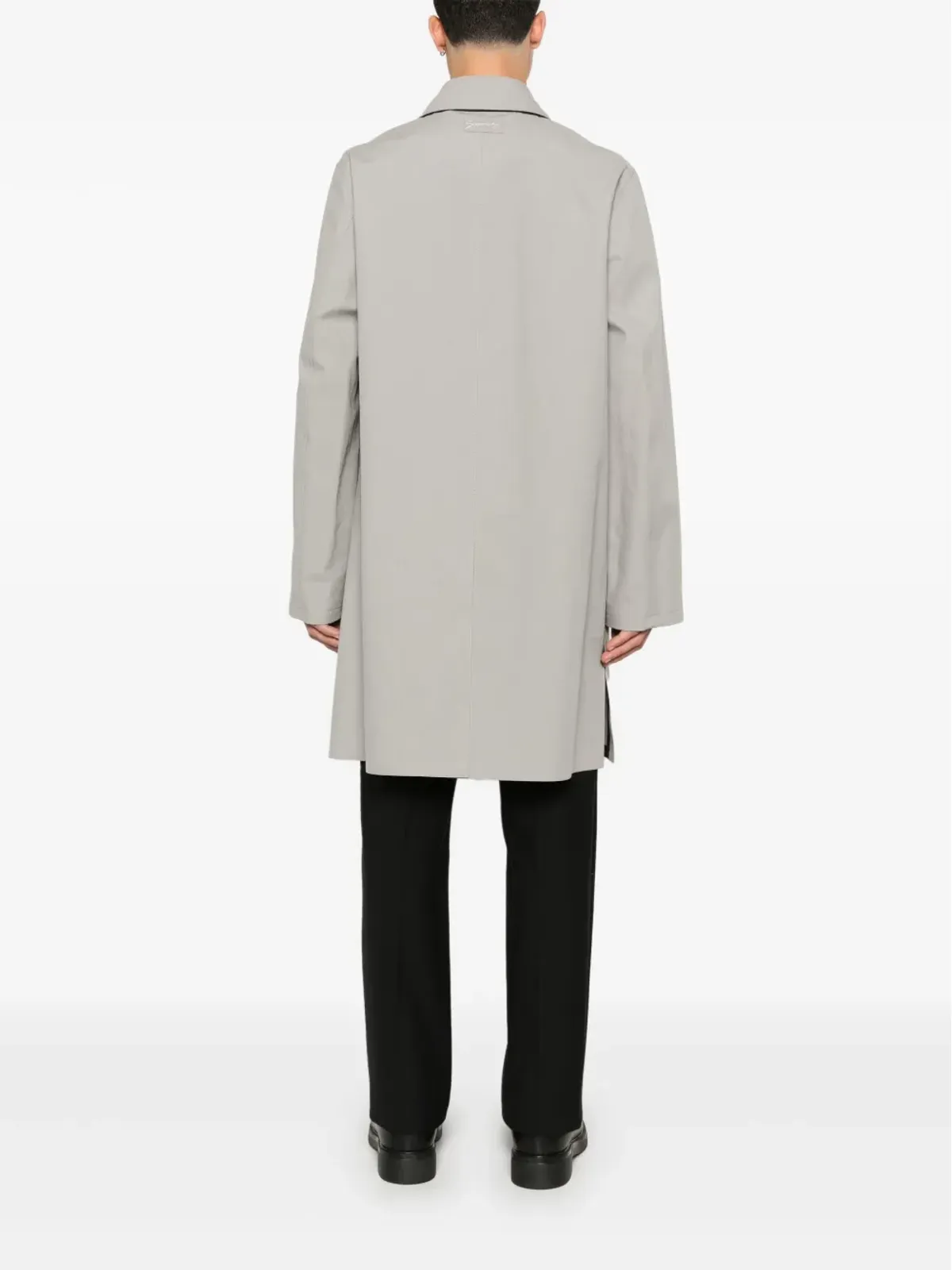 Givenchy コットン製トレンチコート グレー - 画像4