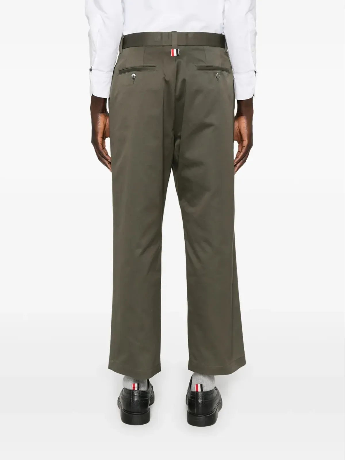 Thom Browne RWBストライプ ストレートパンツ - 画像4
