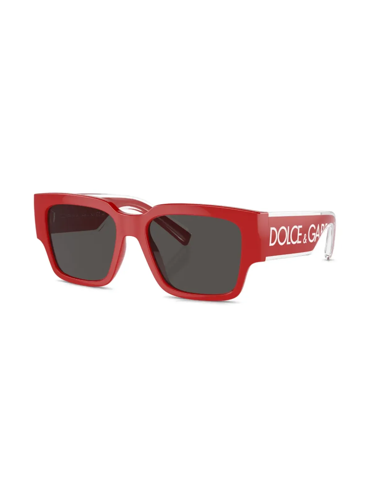 Dolce & Gabbana Kids DNA スクエアフレーム サングラス - レッド - 画像2