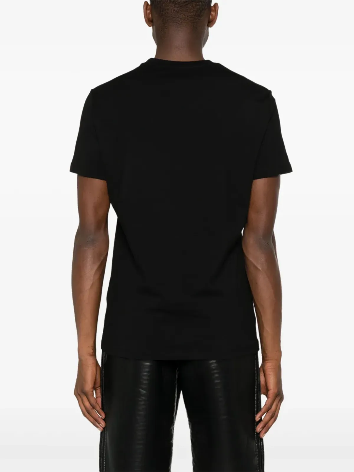 Balmain ロゴアップリケ コットン Tシャツ - 画像4