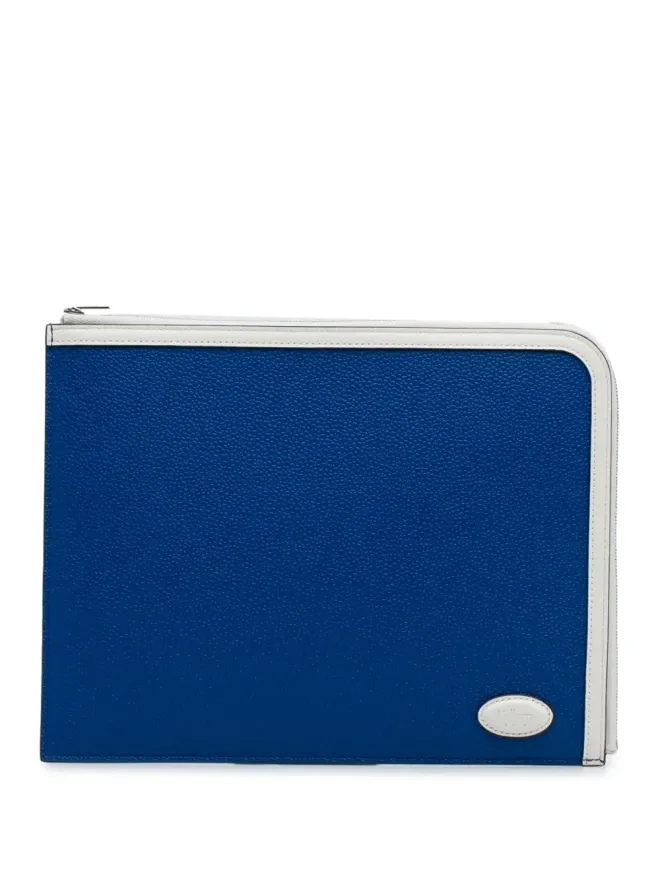Mulberry Pre-Owned Mulberry Pre-Owned ジップクラッチバッグ - Blueの商品画像