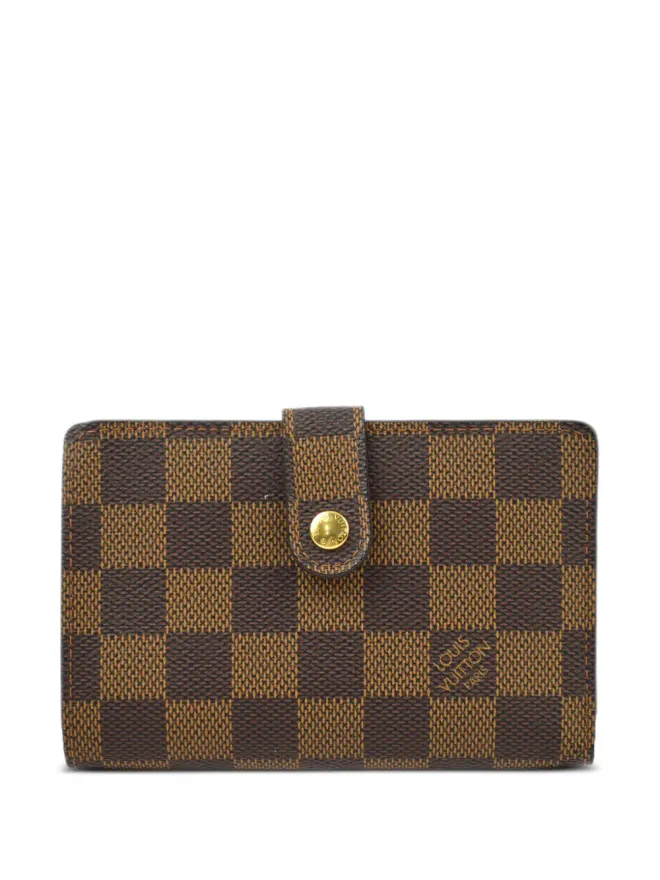 Louis Vuitton Pre-Owned Louis Vuitton ビンテージ 2007 Portefeuille Viennois ウォレット ブラウンの商品画像