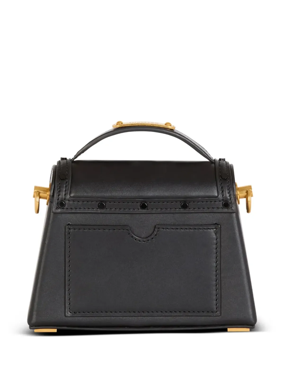 Balmain B-Buzz Dynasty レザー ショルダーバッグ - ブラック - 画像3