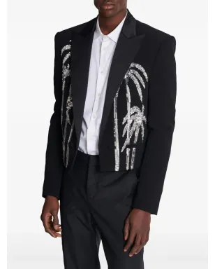 Balmain パームツリー柄ブレザー - サムネイル5