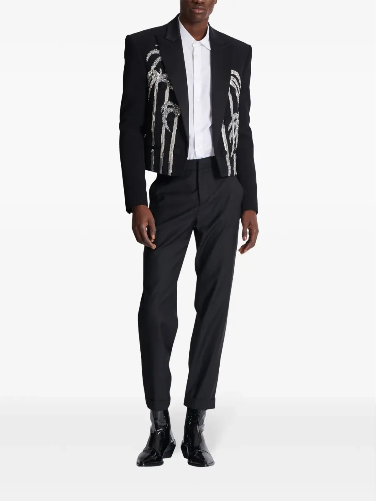 Balmain パームツリー柄ブレザー - 画像2