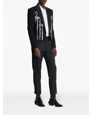 Balmain パームツリー柄ブレザー - サムネイル3
