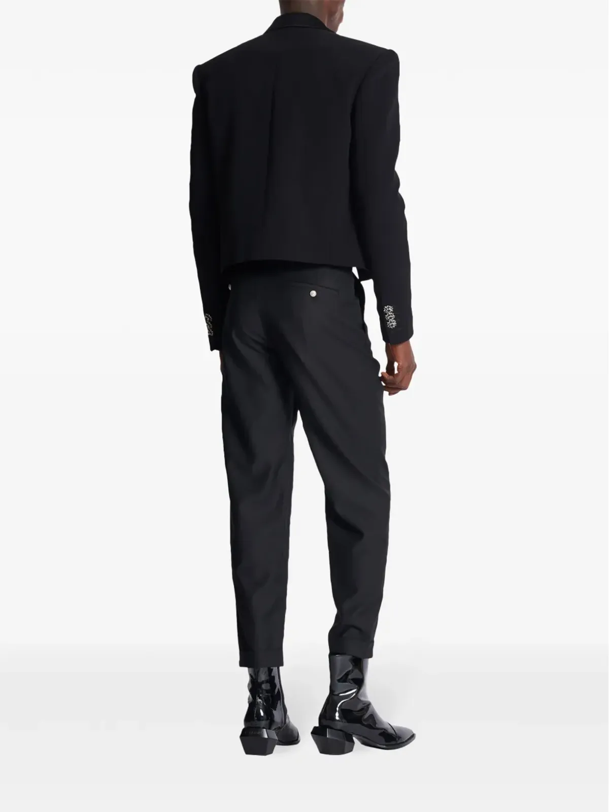 Balmain パームツリー柄ブレザー - 画像4