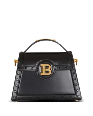 Balmain B-Buzz Dynasty レザー トートバッグ - ブラック - サムネイル1