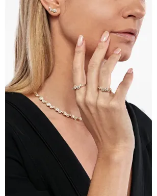 Lark & Berry 18kt yellow gold Wave diamond ring - サムネイル4