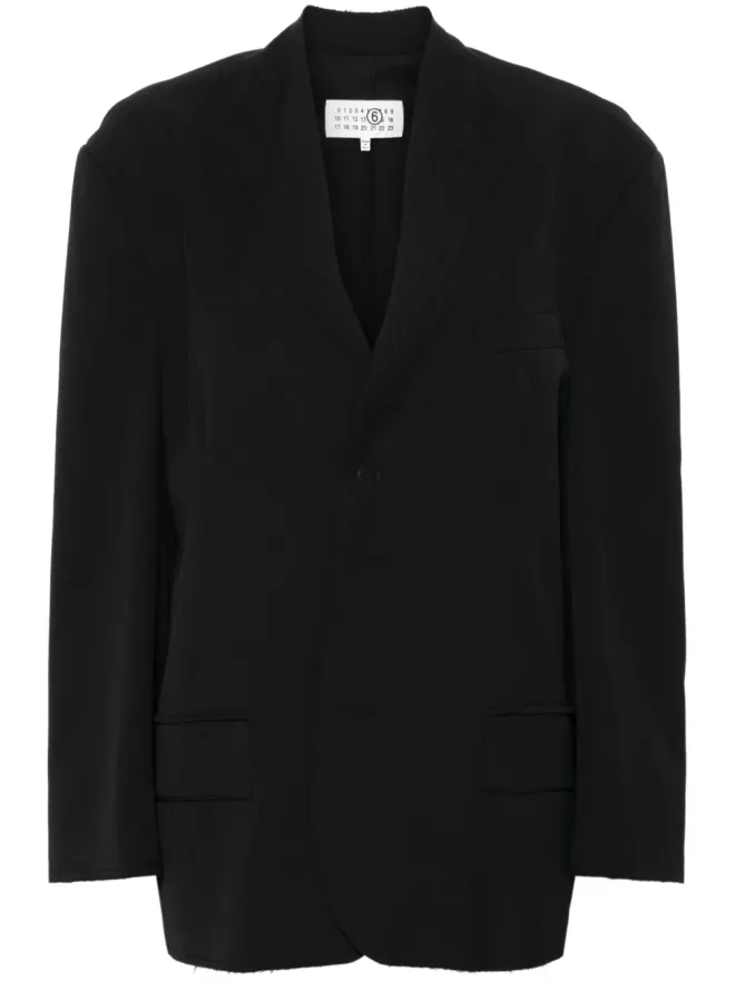 MM6 Maison Margiela MM6 Maison Margiela ローカット・シングルブレスト ブレザーの商品画像