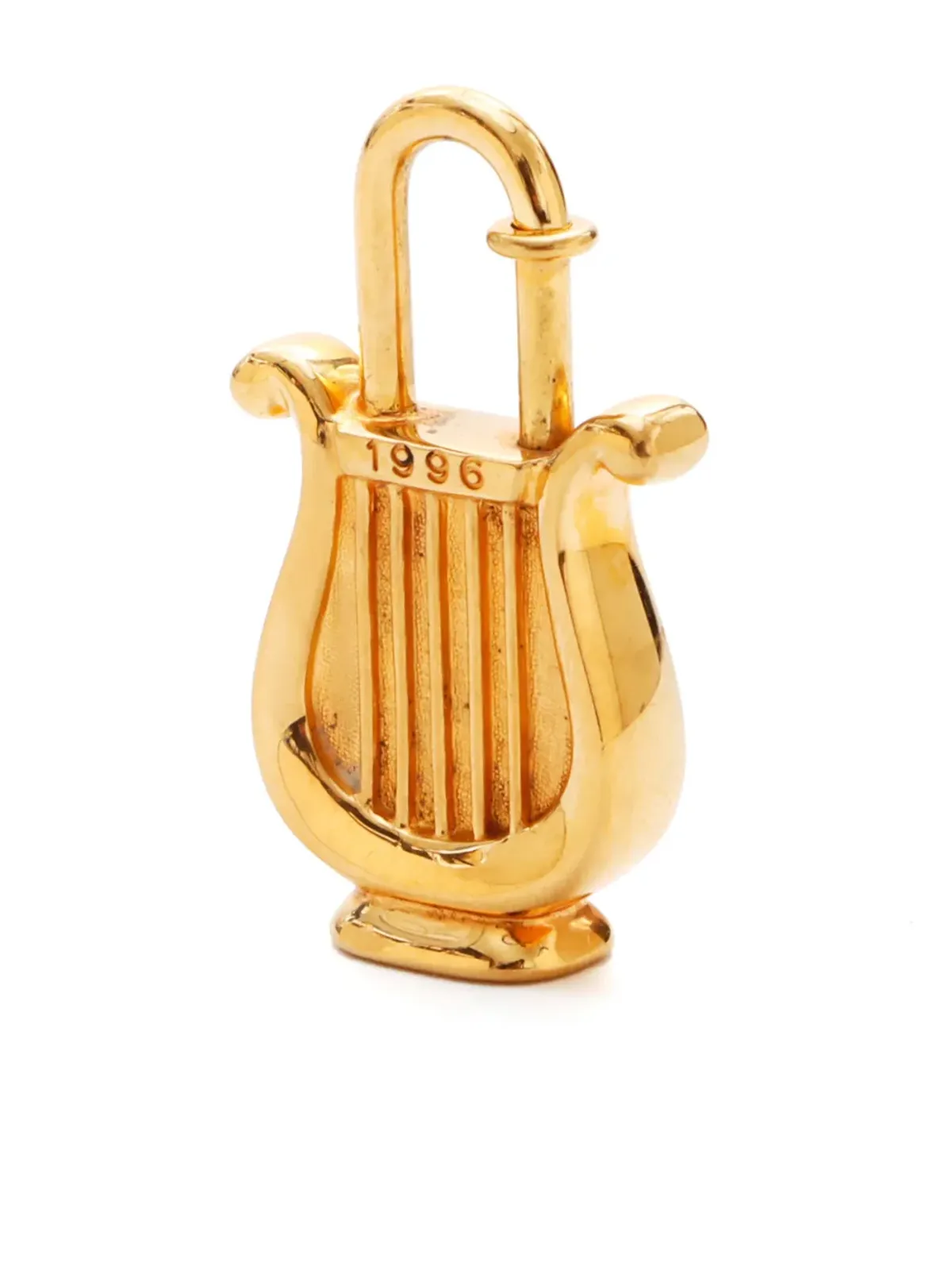 Hermès ビンテージ 1996 Harp Cadena チャーム - Gold - 画像2