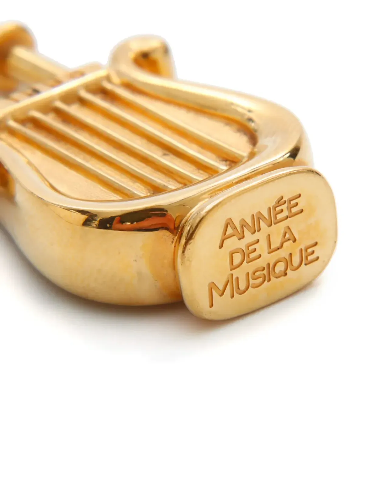 Hermès ビンテージ 1996 Harp Cadena チャーム - Gold - 画像3