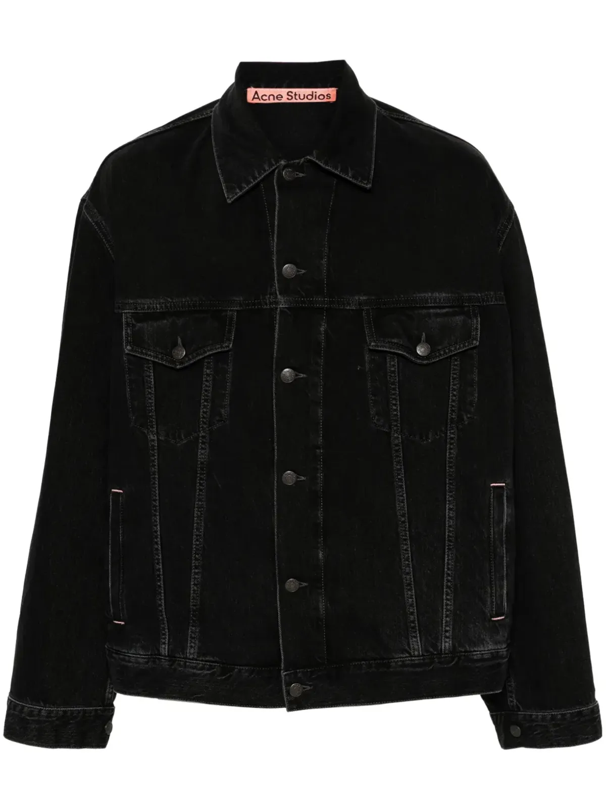 Acne Studios ドロップショルダー デニムジャケット - 画像1