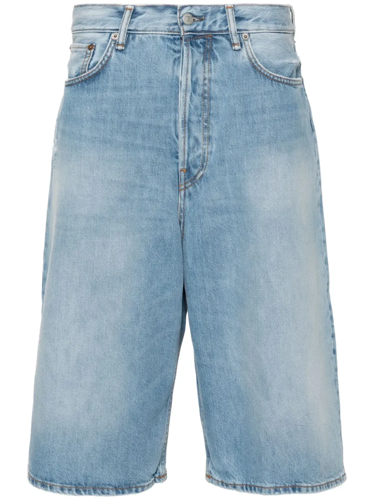 Acne Studios ストレートレッグデニムショーツ - 画像1