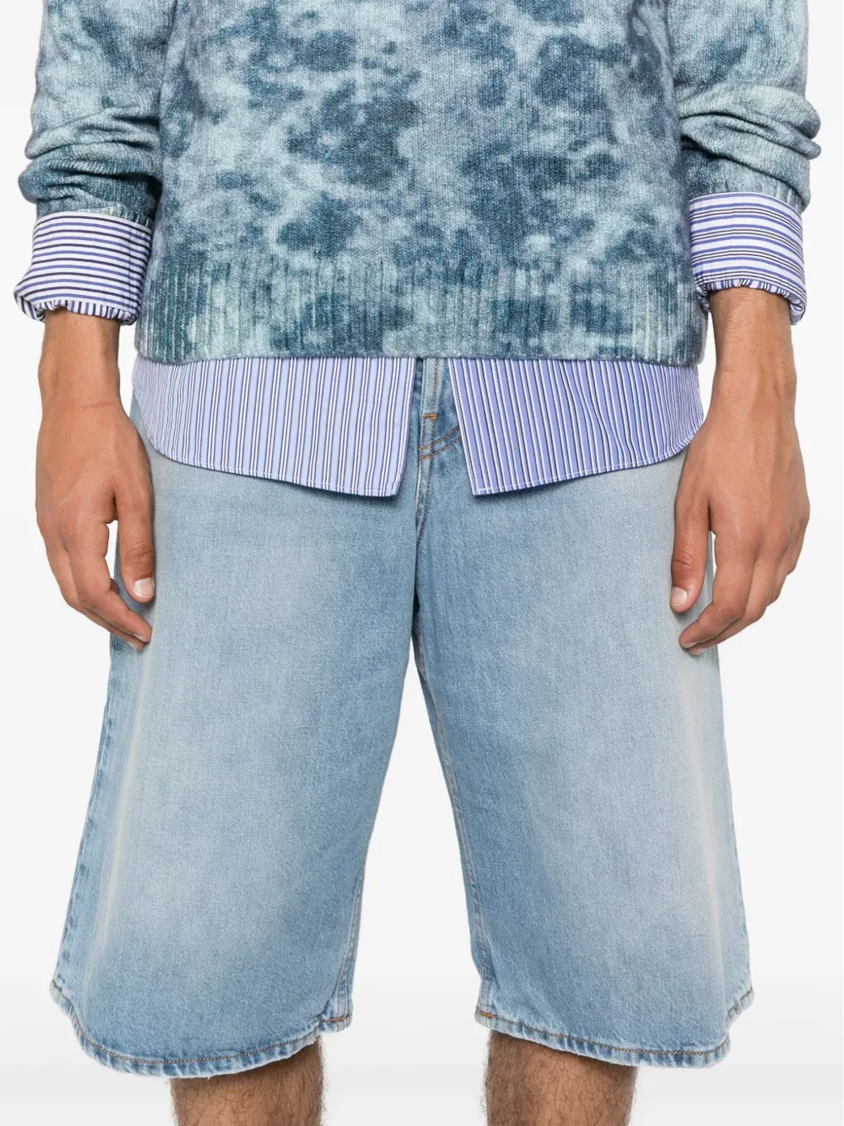 Acne Studios ストレートレッグデニムショーツ - 画像5