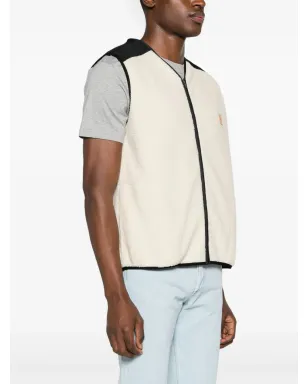 A.P.C. Nate カラーブロック フリース ジレ - ニュートラル系 - サムネイル4