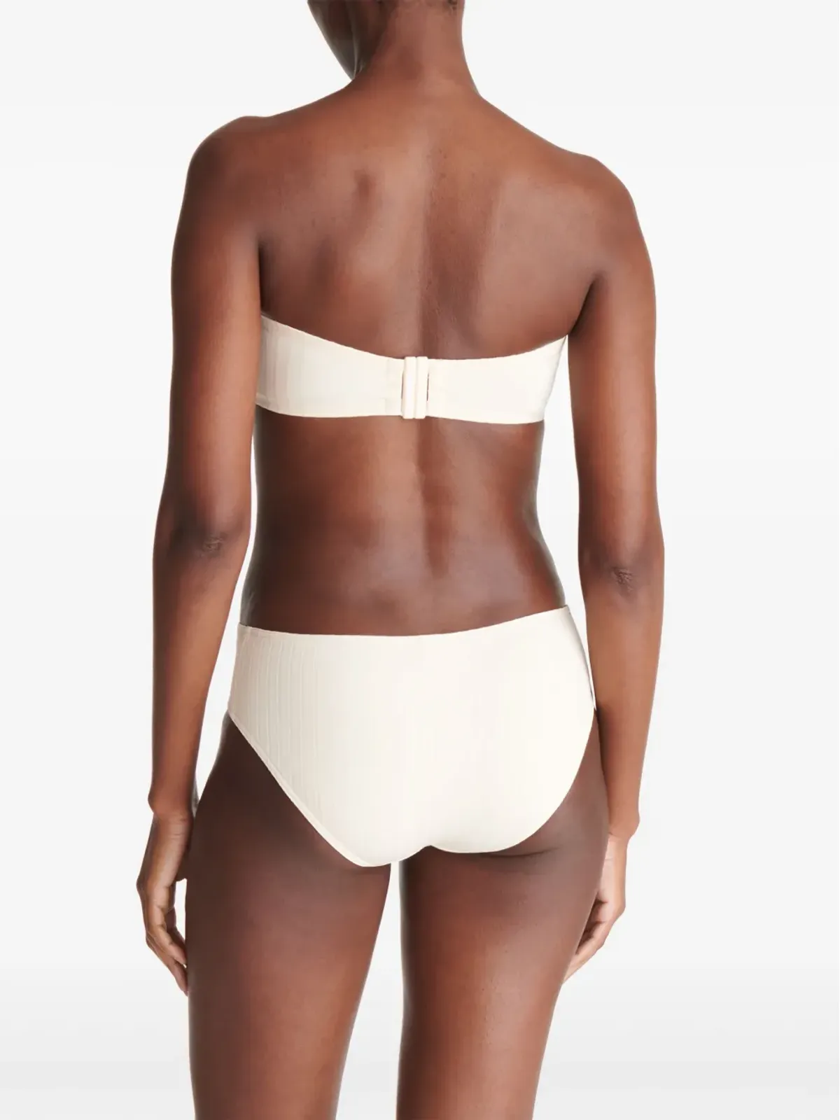 ERES Terra ribbed bikini bottoms - White - 画像4