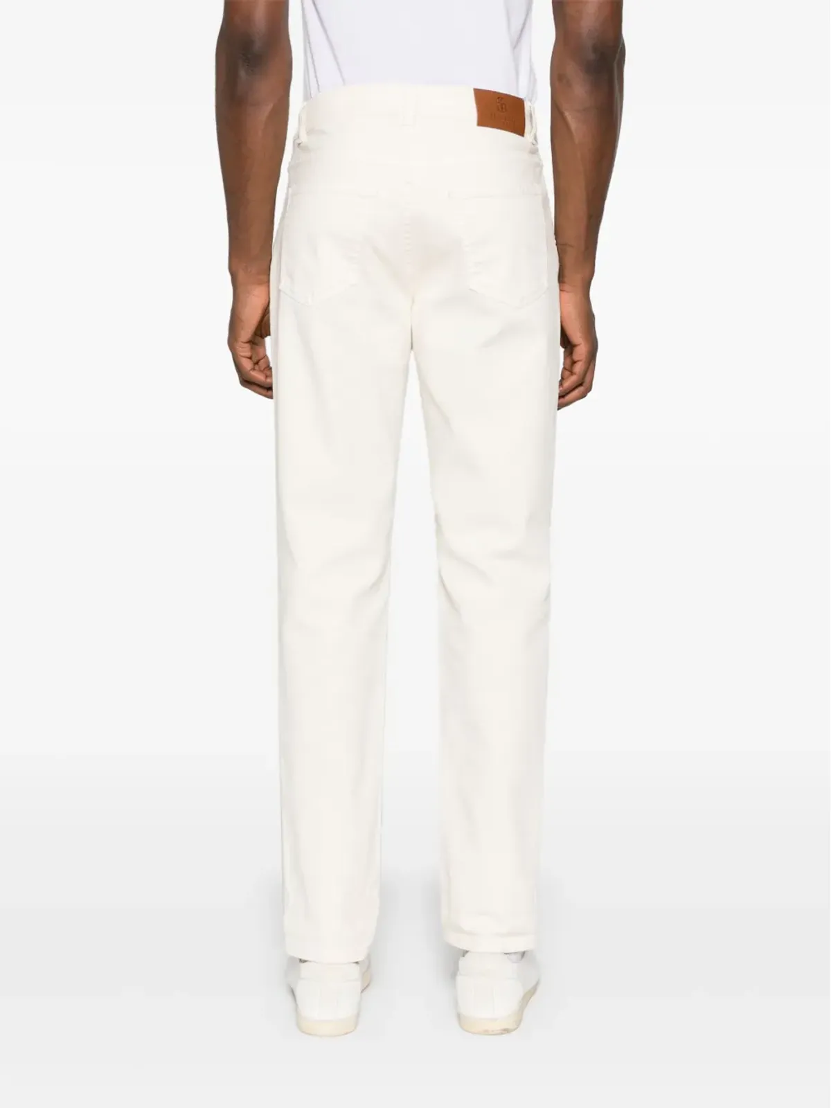 Brunello Cucinelli ミッドライズ スリムフィット ジーンズ - 画像4