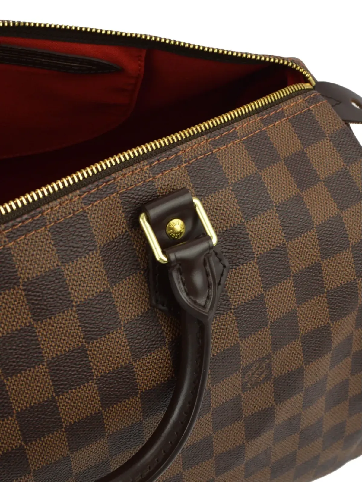 Louis Vuitton ビンテージ 2011 Speedy 35 ハンドバッグ - ブラウン - 画像4