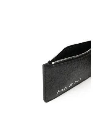 Marni embroidered-logo カードホルダー - サムネイル3