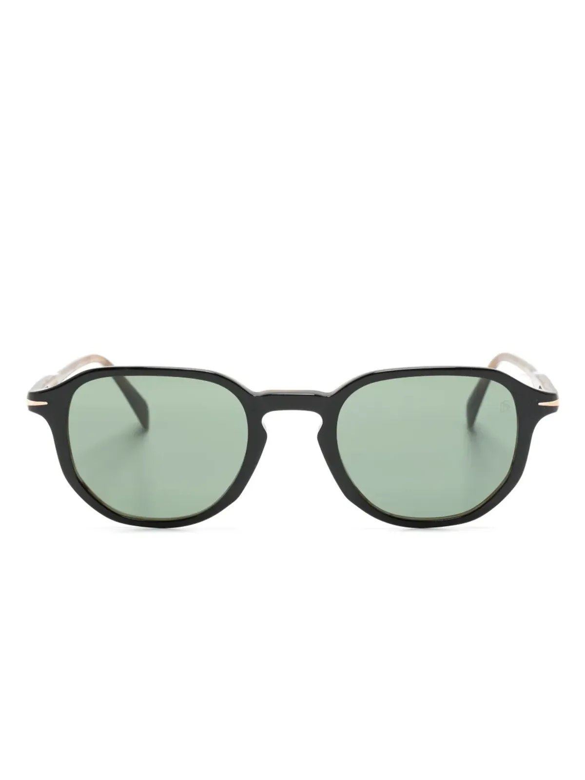 Eyewear by David Beckham tinted-lenses pantos-frame sunglasses - Black - 画像1
