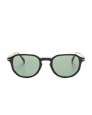 Eyewear by David Beckham tinted-lenses pantos-frame sunglasses - Black - サムネイル1