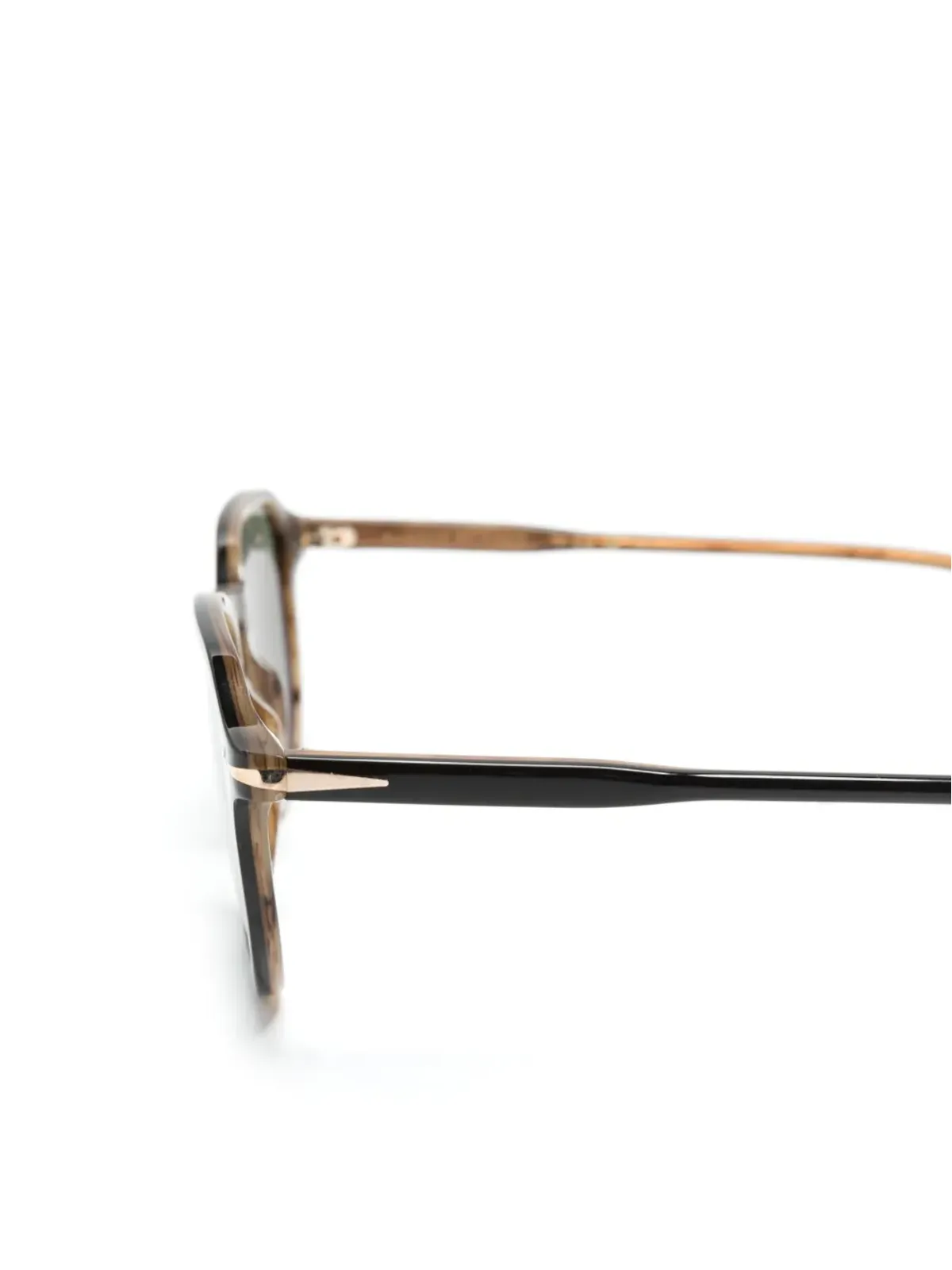Eyewear by David Beckham tinted-lenses pantos-frame sunglasses - Black - 画像3