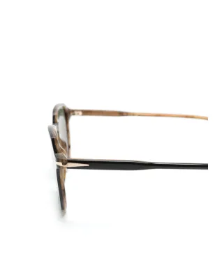 Eyewear by David Beckham tinted-lenses pantos-frame sunglasses - Black - サムネイル3