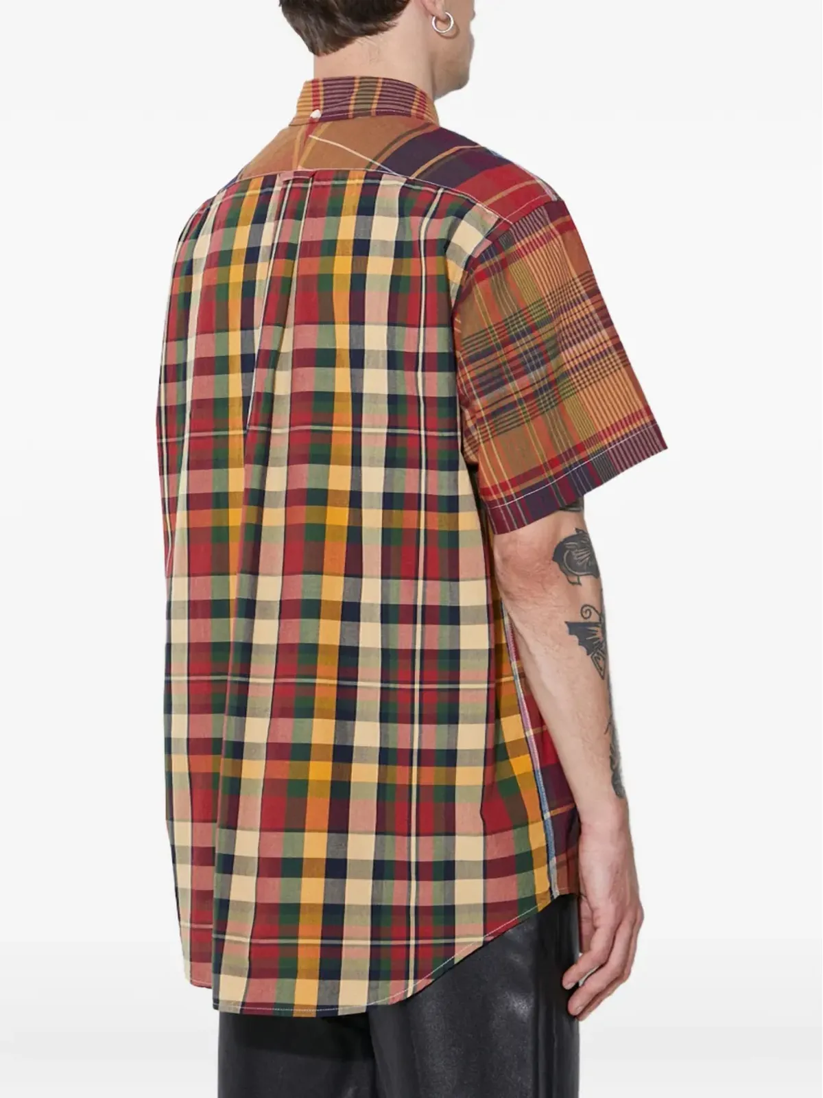 Engineered Garments チェック柄ポケットシャツ - 画像4