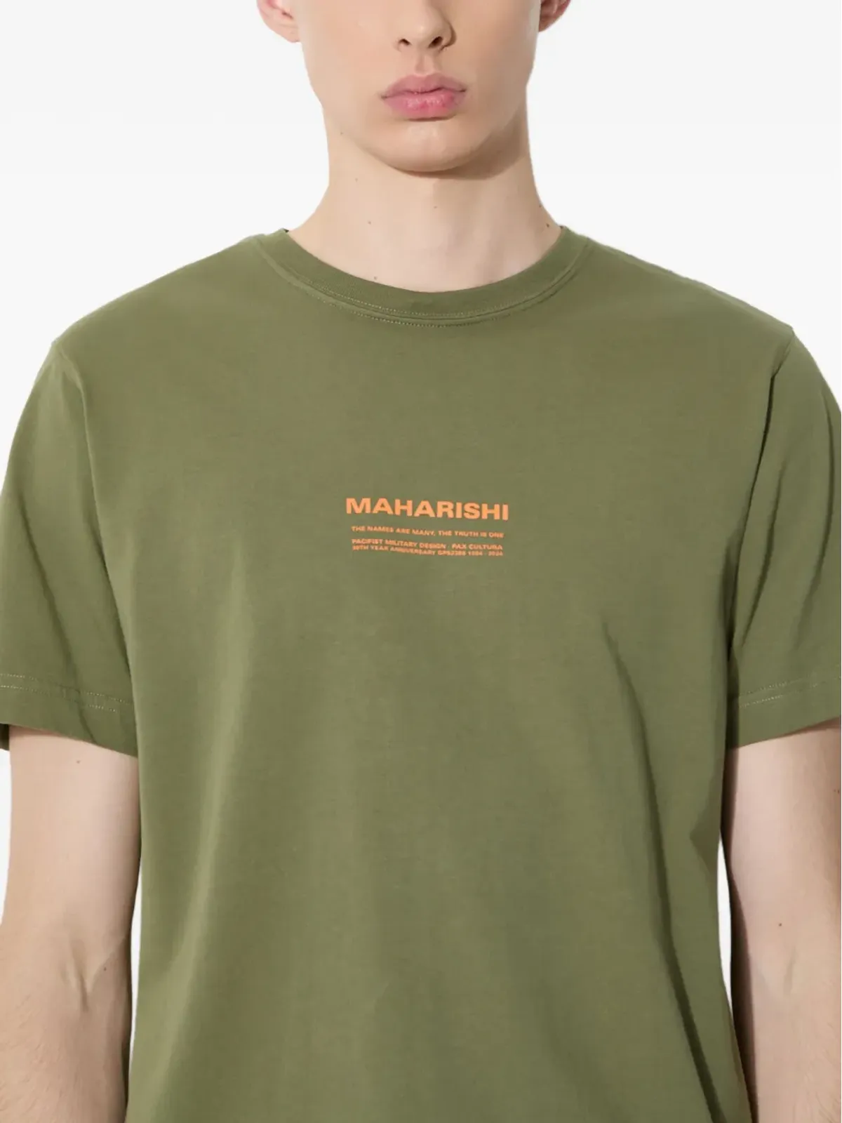 Maharishi オーム ロゴプリント Tシャツ - 画像5