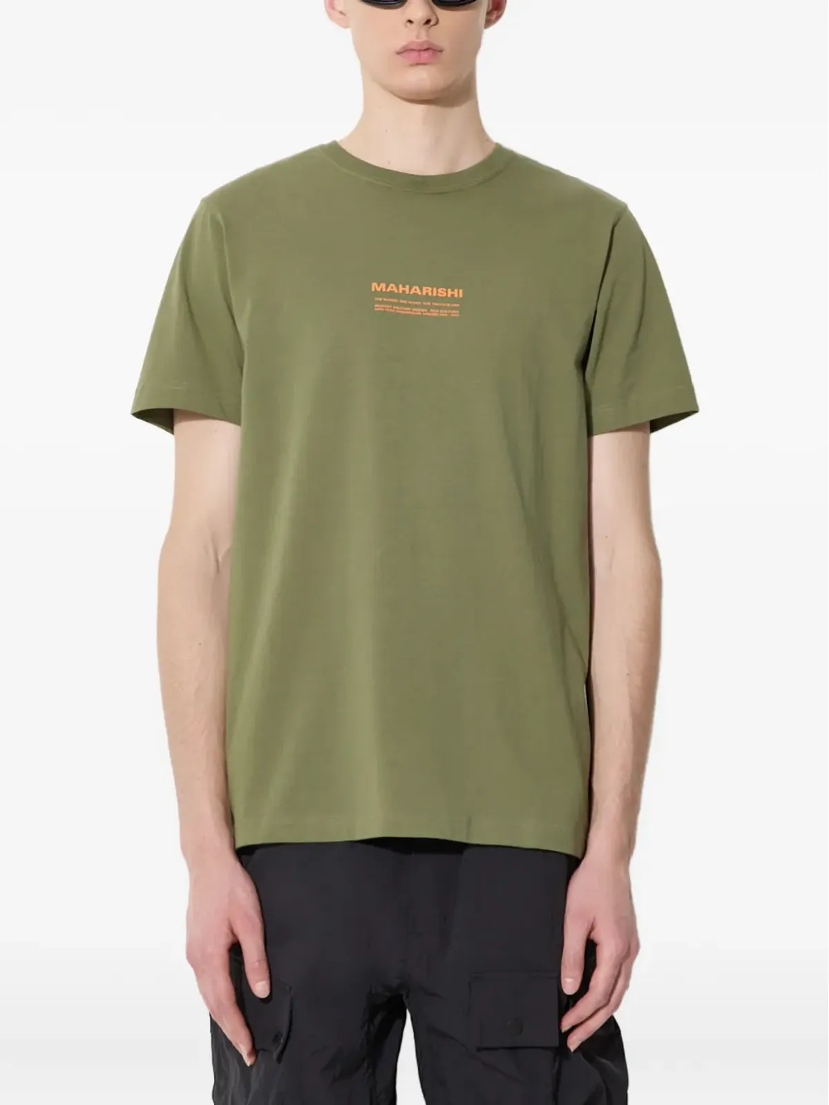 Maharishi オーム ロゴプリント Tシャツ - 画像2
