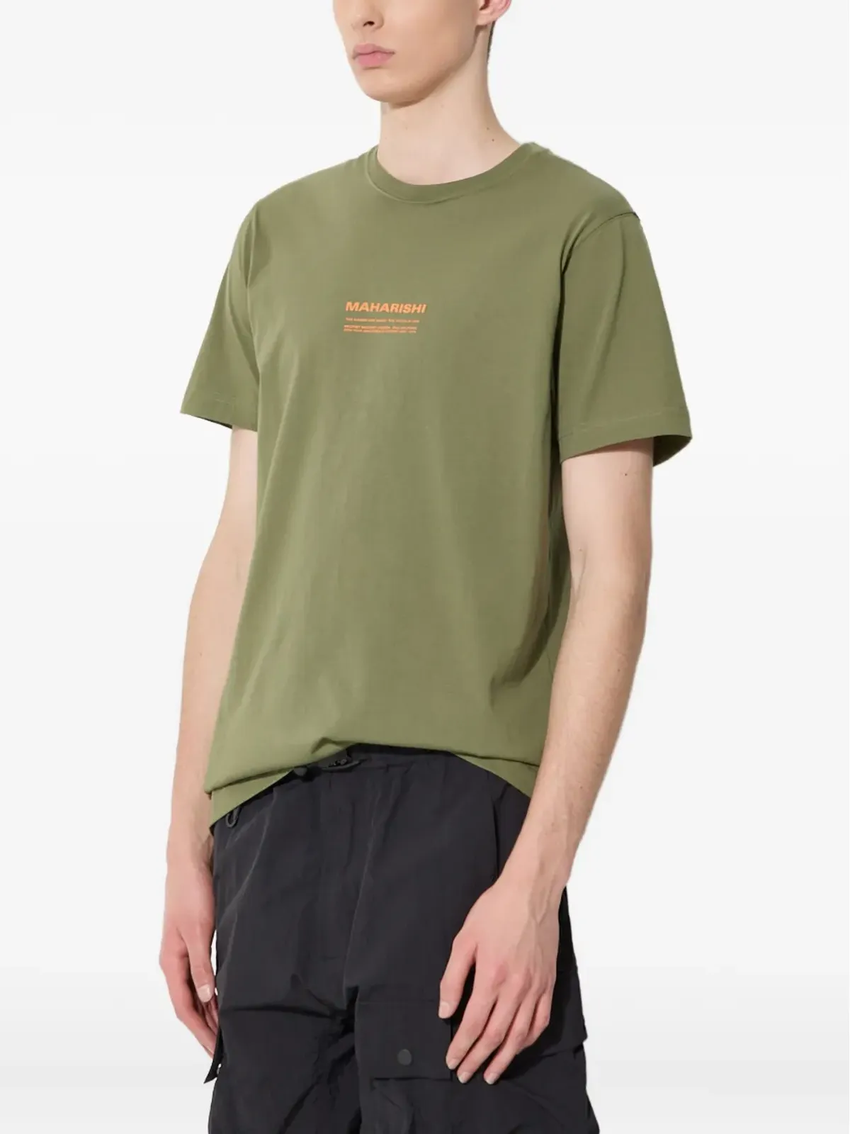 Maharishi オーム ロゴプリント Tシャツ - 画像3