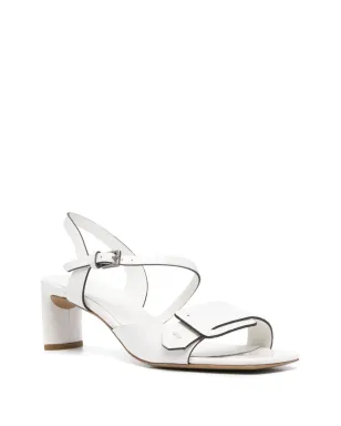 Del Carlo モア パテントレザー サンダル - White - サムネイル2
