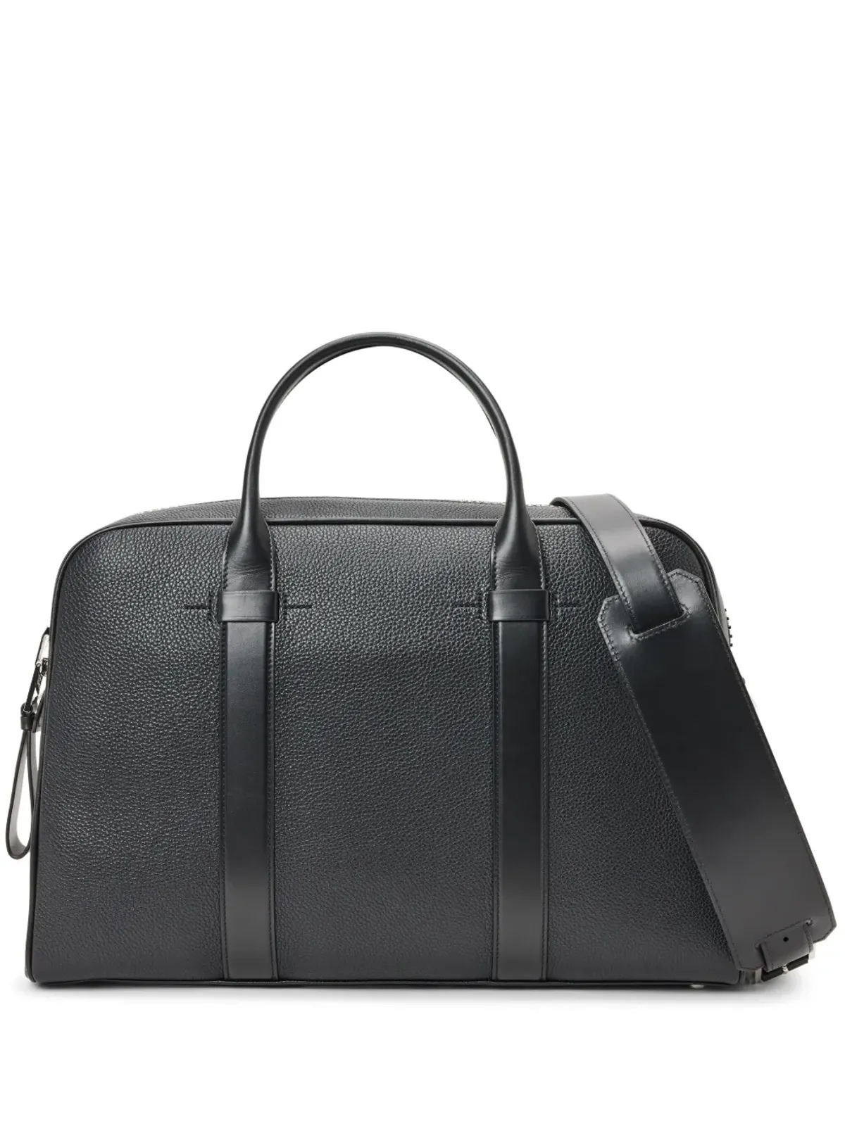 TOM FORD ペブルドレザー ブリーフケース - ブラック - 画像1