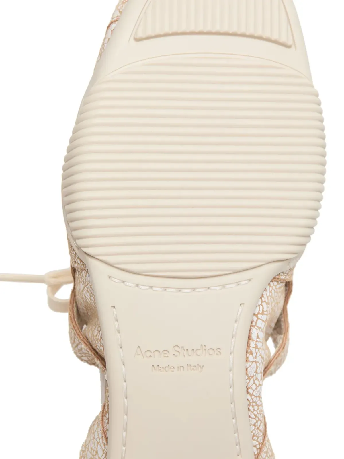 Acne Studios 後部ドローコードディテールのトレーナー - Neutrals - 画像4