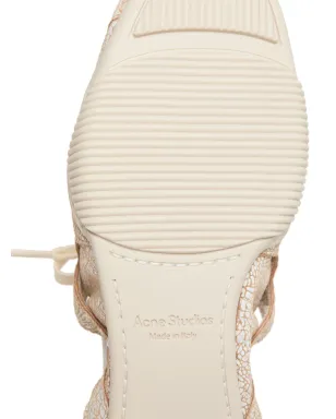 Acne Studios 後部ドローコードディテールのトレーナー - Neutrals - サムネイル4