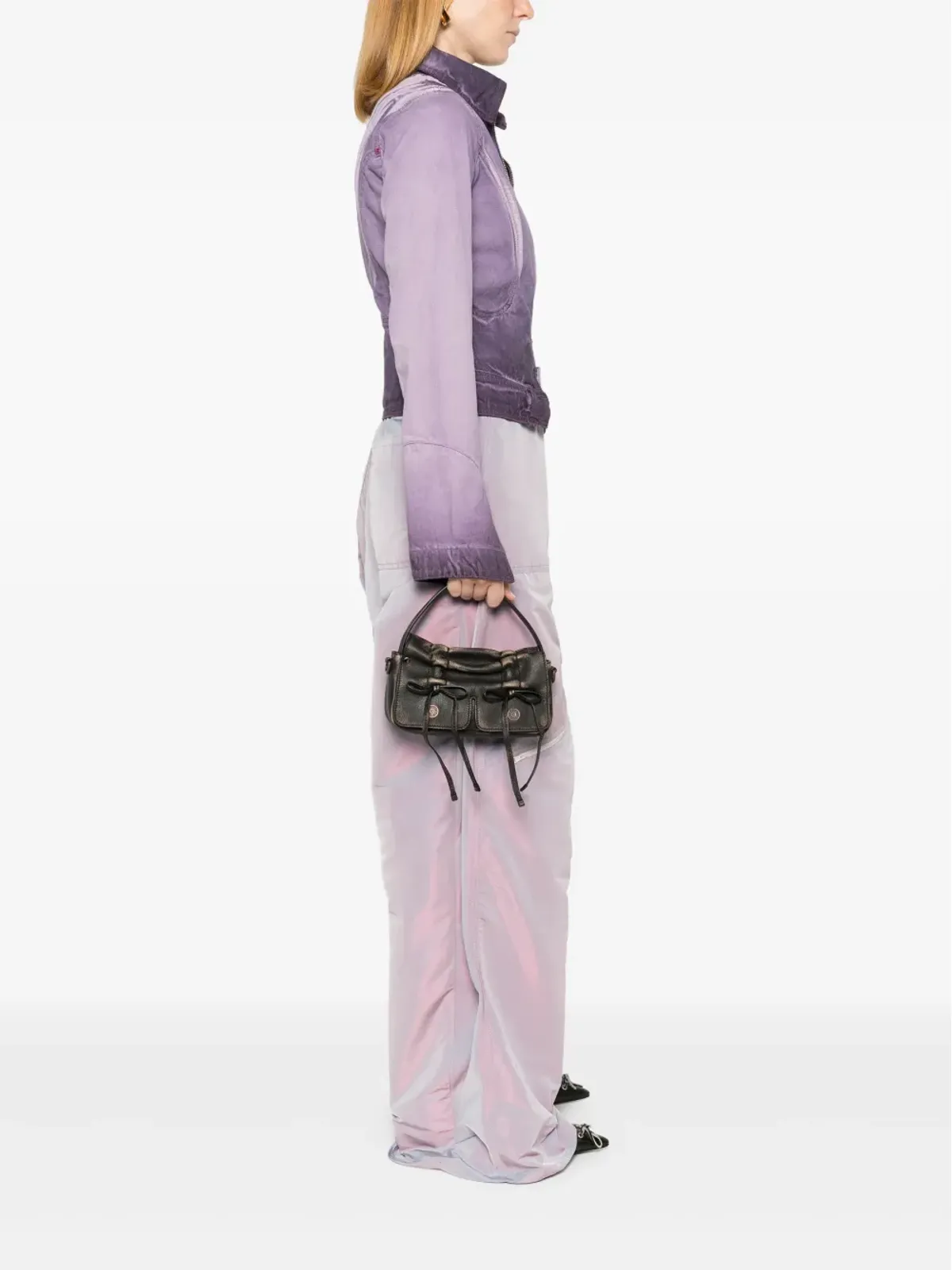 Acne Studios マイクロ・マルチポケット クロスボディバッグ - 画像2
