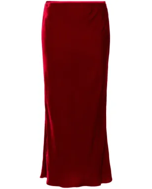 V:PM ATELIER Burlesqueミディベルベットスカート - サムネイル1