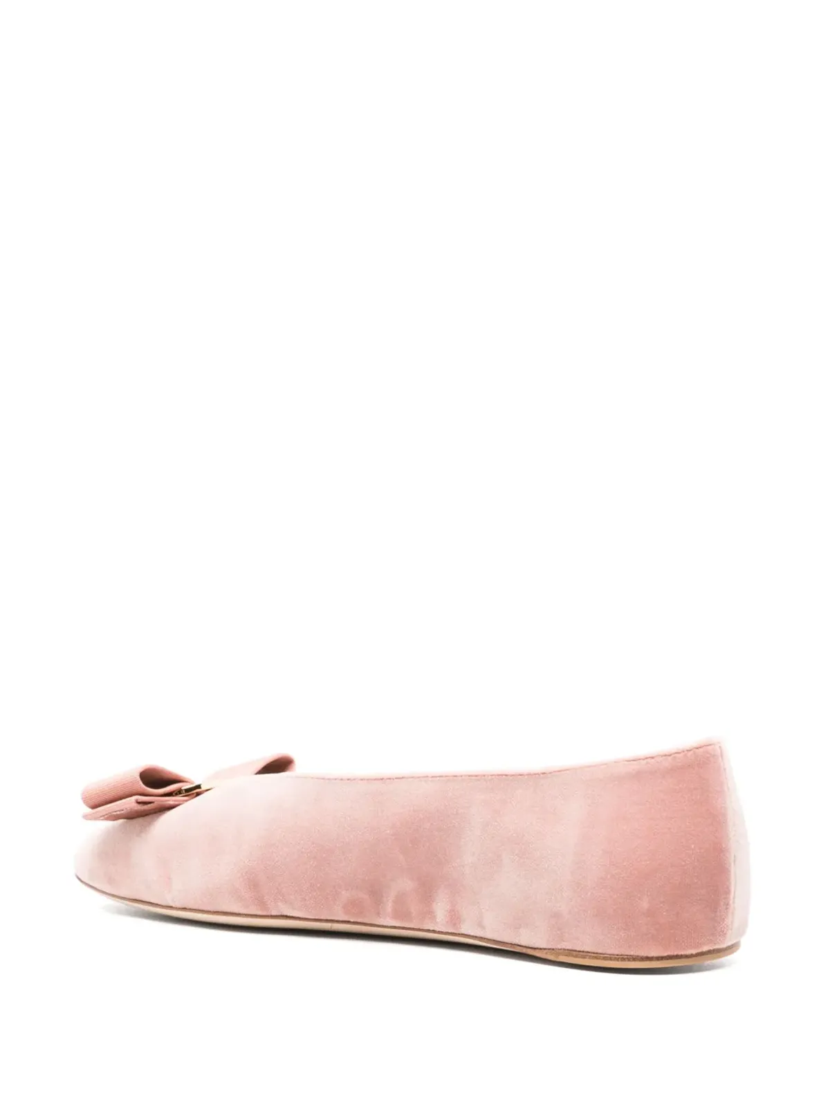 Ferragamo Vara バレエシューズ - ピンク - 画像3