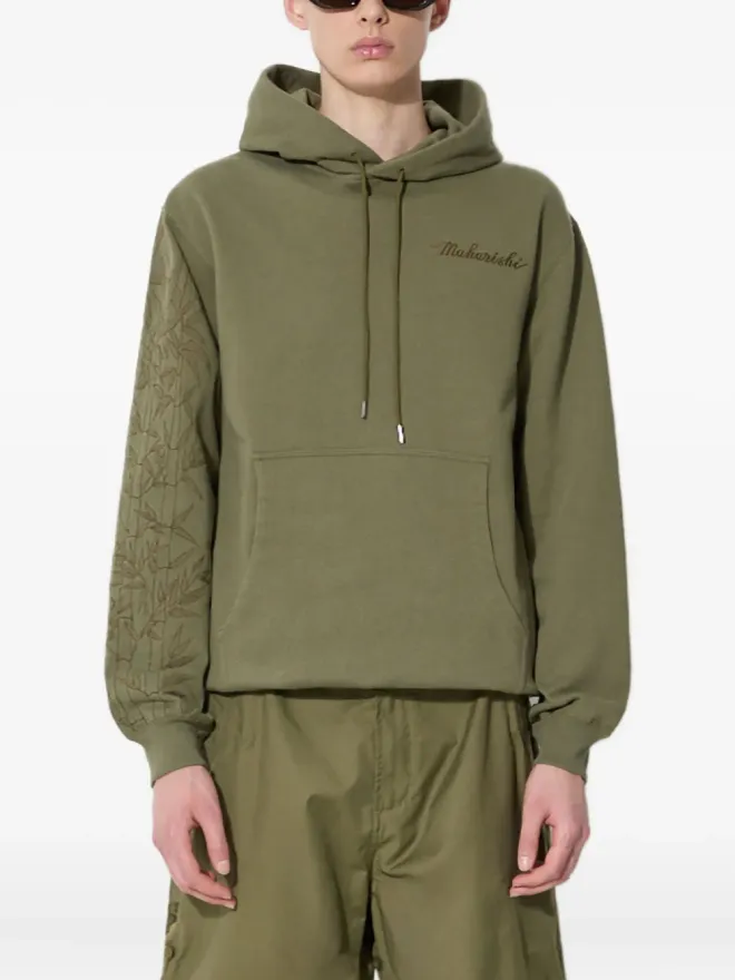 Maharishi Maharishi バンブー袖刺繍フーディーの商品画像