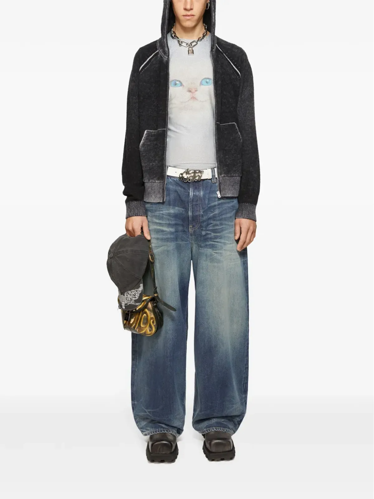 Acne Studios ワイドレッグジーンズ - 画像2